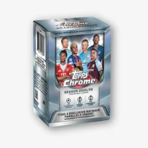 Topps Chrome UEFA Club Competitions 2025/26 Value Box